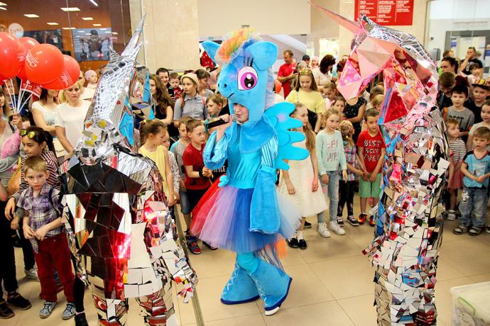  торговый центр «ТриО» в г.Витебске отпраздновал свою вторую годовщину